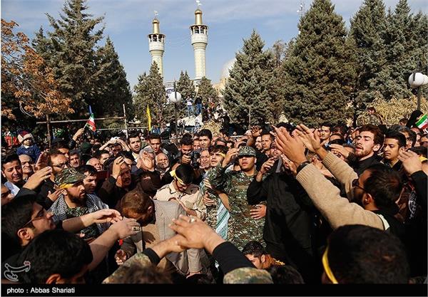 مراسم تشییع پیکر دو شهید گمنام در فردیس کرج 21