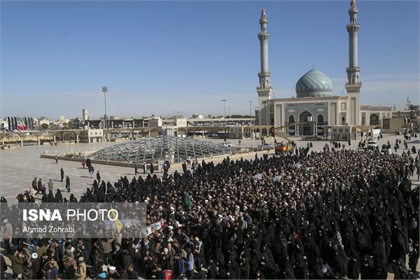 تشییع پیکر شهدای گمنام دفاع مقدس - قم و تبریز 7