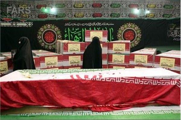 احراز هویت شهید محمد منتظری در معراج الشهدا با حضور خانواده شهید