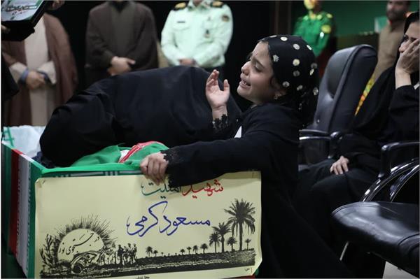 وداع با پیکر مطهر 3 شهید مدافع امنیت - 31 اردیبهشت 1403 6