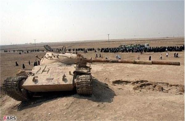 مراسم تبادل پیکرهای جنگ تحمیلی در شلمچه