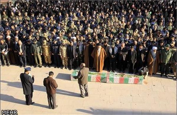 تشییع شهدای گمنام در شیراز