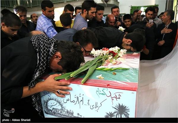 تشییع دو شهید گمنام در استان البرز 3