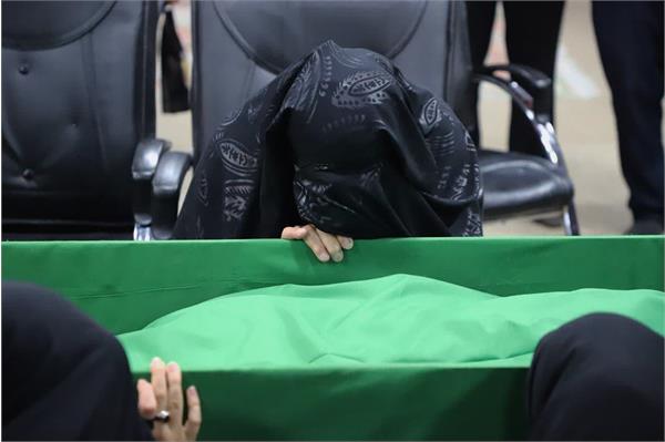 وداع با پیکر مطهر شهیدالقدس لشکر فاطمیون روح‌الله نوری - 15 خرداد 1403 2