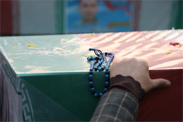 وداع با پیکرهای  7 شهید مدافع حرم - 11 آذر 1402 1