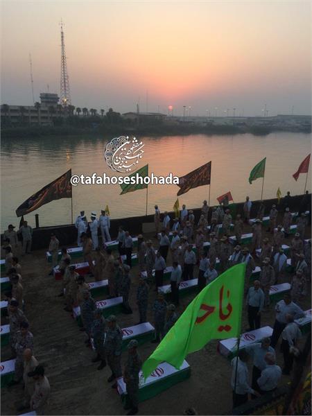 ورود پیکر مطهر ۶۶ شهید دفاع‌ مقدس به کشور 10