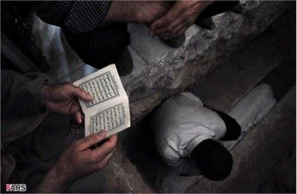 تشییع و خاکسپاری سه شهید دفاع مقدس در گتوند