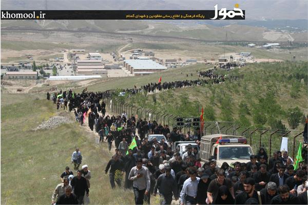 تشییع و خاکسپاری شهدای گمنام تیپ آل محمد صل الله علیه و آله تهران