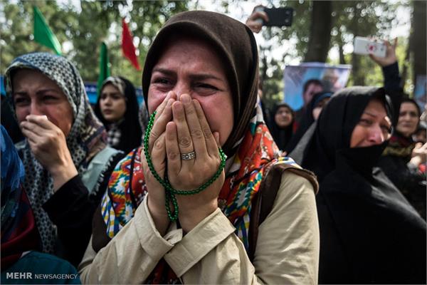 تشییع پیکر دو شهید گمنام در رشت 4