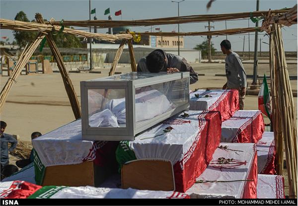 ورود 270 شهید دوران دفاع مقدس از طریق مرز شلمچه 19