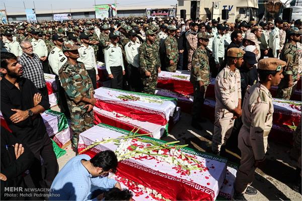 استقبال از پیکرهای 119 شهید تازه تفحص شده در شلمچه 13