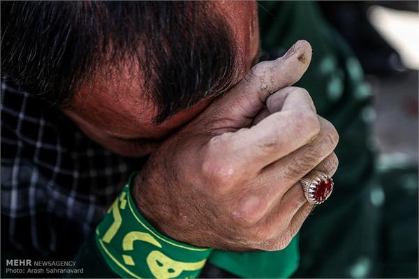 مراسم تشییع و خاکسپاری دو شهید گمنام در خمین 22