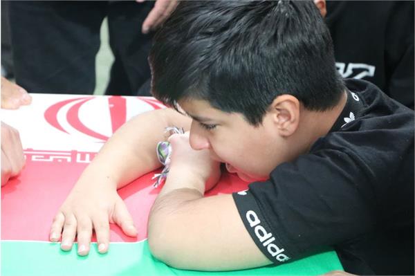 وداع با پیکر مطهر شهید‌القدس حسین انتظاریان - 18 فروردین 1403 1