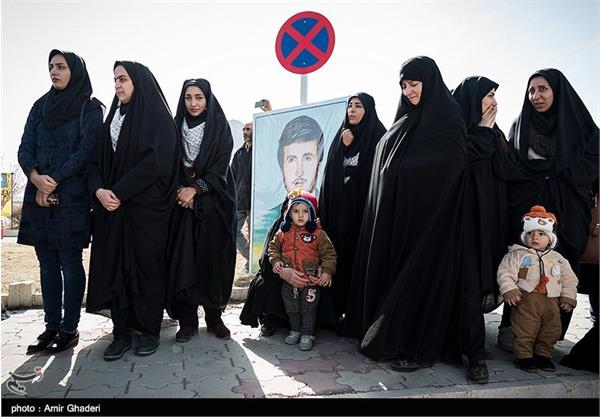 تشییع شهدای گمنام در خمین 11