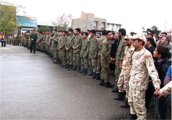 مراسم تشییع شهدای گمنام در گالیکش