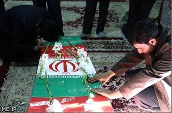 تشییع شهدای گمنام در یزد