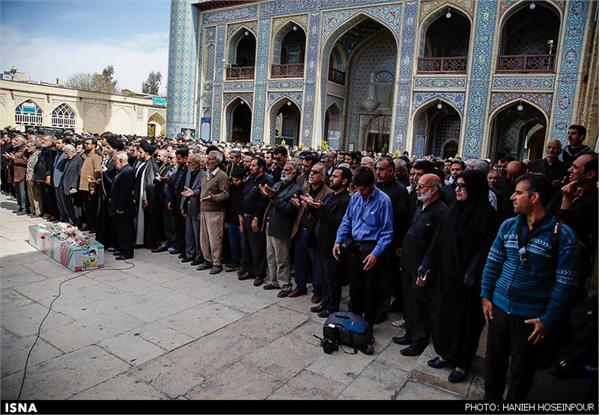 تشییع و خاکسپاری شهید محمدرضا طبایی - شیراز