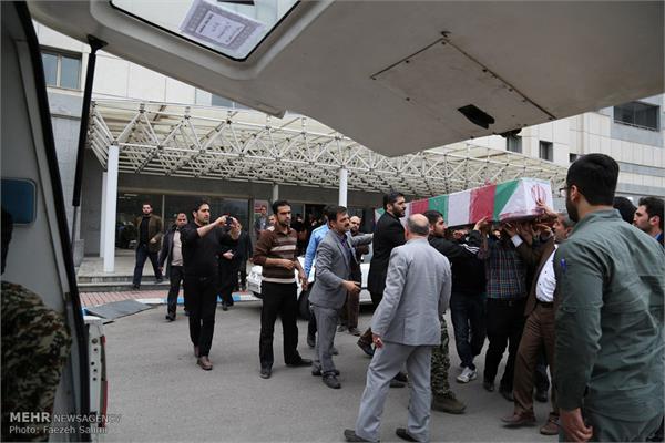 مراسم تشییع شهید گمنام در آمل 8