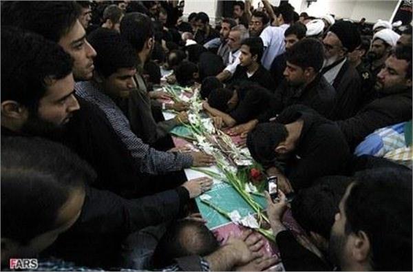 تشییع شهید گمنام در قم