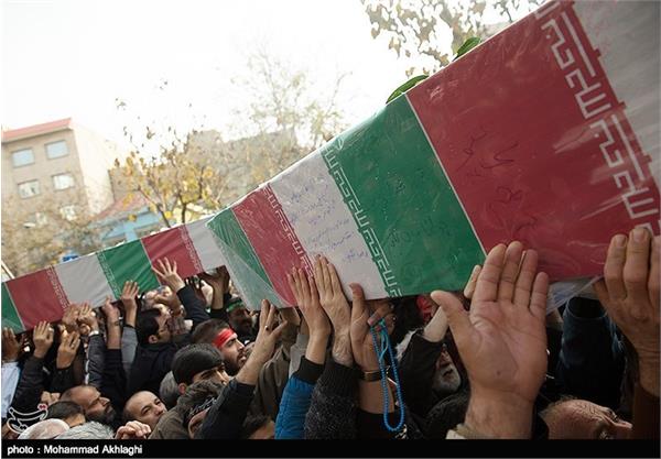 تشییع پیکر ۸ شهید گمنام دفاع مقدس در تهران  11