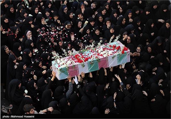 تشییع دو شهید گمنام در بلوار ابوذر 11