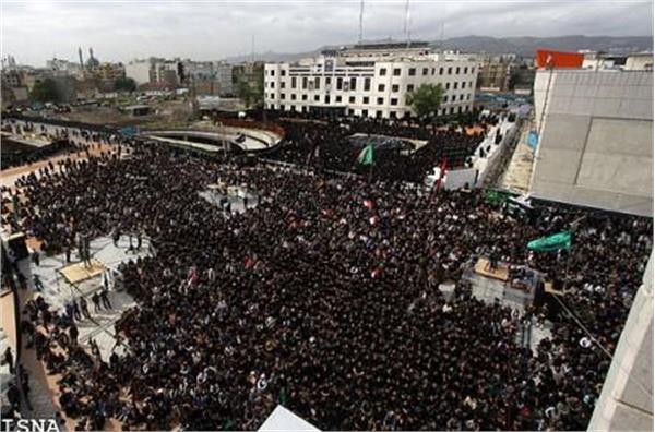 تشییع دو شهید گمنام درمشهد مقدس