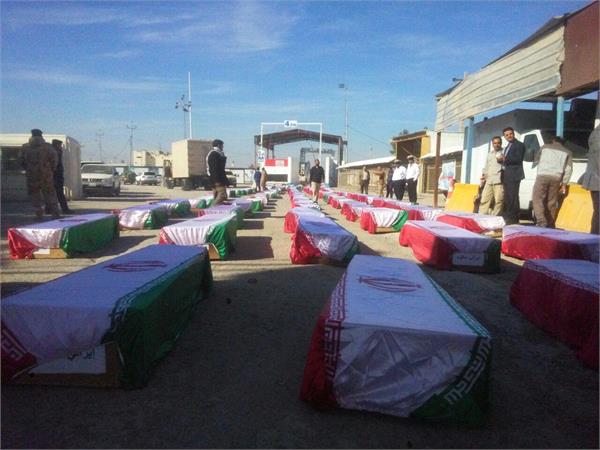 ورود پیکر پاک 98 شهید دفاع‌ مقدس به کشور 10