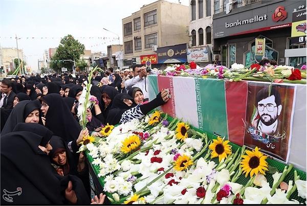 مراسم تشییع پیکر شهید محمد دباغچی  10