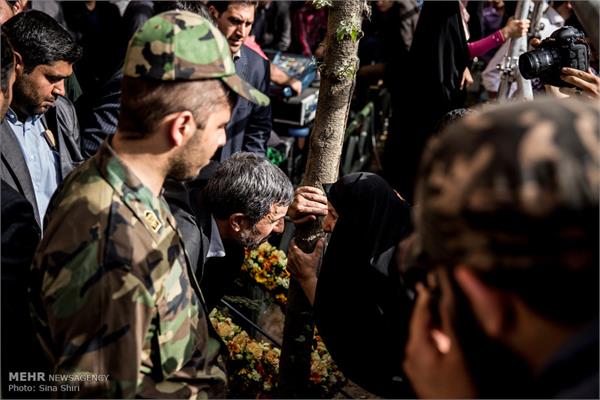آئین تشییع 270 شهید دفاع مقدس در تهران 5