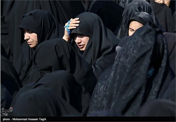 تشییع پیکر دوشهید گمنام و مراسم عزاداری شهادت حضرت زهرا(س) - مشهد 1