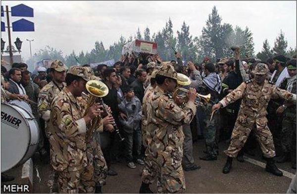 تشییع و خاکسپاری در دانشگاه آزاد خرم آباد