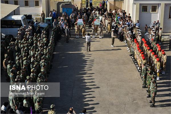 تشییع پیکر شهدای گمنام در میانراهان و گناباد و نیشابور 1