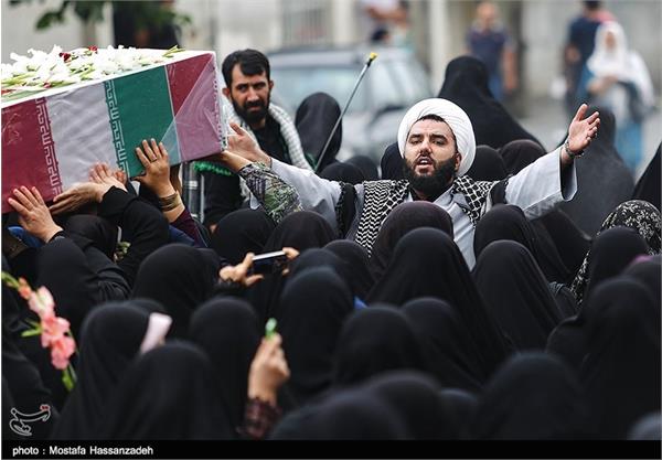 تشییع پیکر شش شهید گمنام دفاع مقدس در گرگان 10