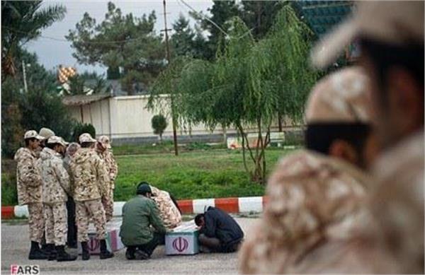 تشییع سه شهید گمنام در شهرستان بندر گز