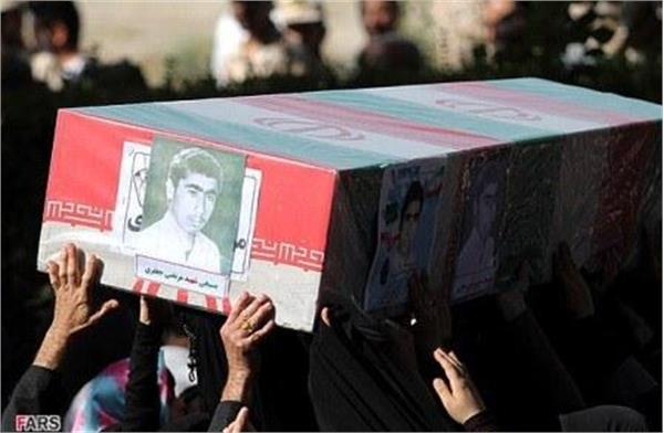 تشییع و خاکسپاری شهدای دفاع مقدس در اصفهان