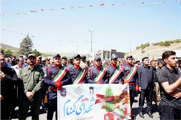 استقبال از 32 شهید دفاع مقدس در روستای دوله‌تو و سردشت 5