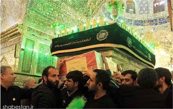 تشییع و خاکسپاری شهدای گمنام در دانشگاه گلستان