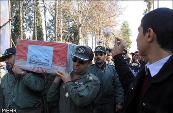 تشییع شهدای گمنام در شیراز