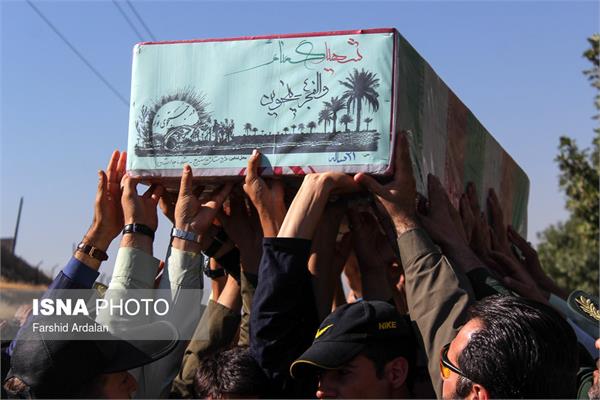 تشییع پیکر شهید گمنام - سنندج 2