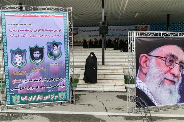 تشییع پیکر سه شهید تازه تفحص شده نیروی انتظامی 7