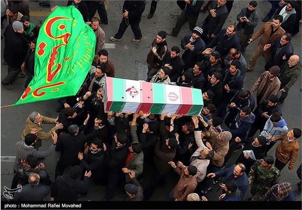 تشییع پیکر شهید محسن مسعودی در قم 8