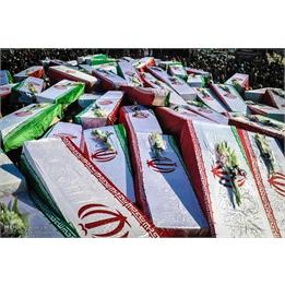 سردار باقرزاده: پیکرهای مطهر 121 شهید دفاع مقدس 2 بهمن وارد کشور می شود