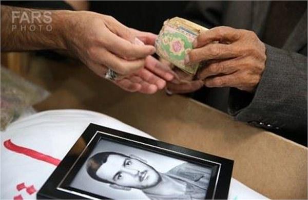احراز هویت شهید امرالله فیضی با حضور خانواده شهید