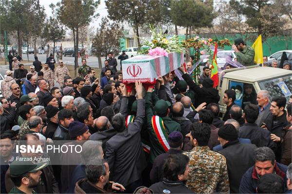 تشییع پیکر شهدای دفاع مقدس در کشور 30