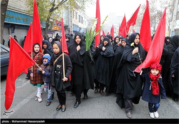 تشییع پیکر ۵ شهید گمنام دوران دفاع مقدس در تهران 17