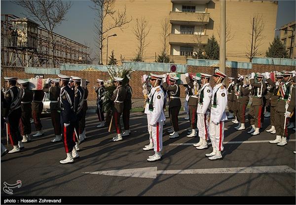 تشییع پیکر ۶ تن از شهدای تازه شناسایی شده نیروی زمینی ارتش 20