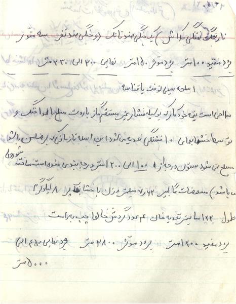 گزارش تصویری از مدارک و دست نوشته های شهید علی محمدرضایی 35