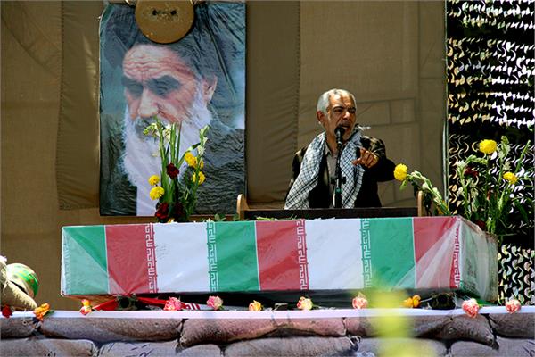 تشییع و خاکسپاری دو شهید گمنام در دانشگاه آزاد پرند 31