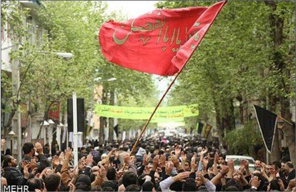 تشییع و خاکسپاری شهدای گمنام در دانشگاه آزاد لاهیجان