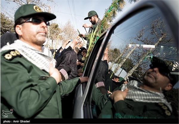 تشییع شهدای گمنام در خمین 13